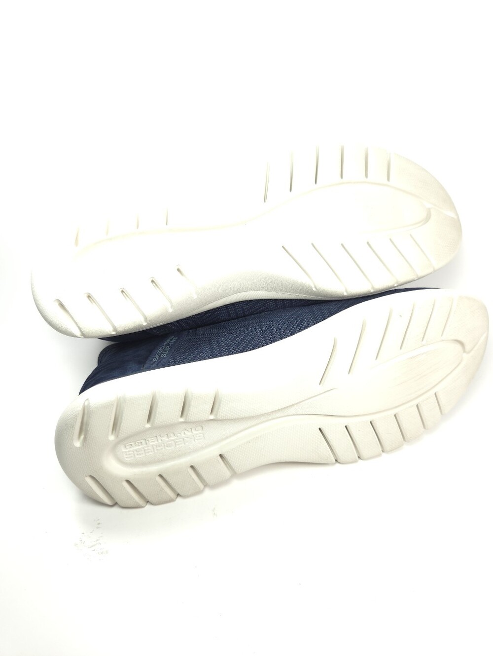 Skechers Slip‑ins On‑the‑GO Flex Astonish Navy Hands‑Free Walking Shoes Sz 8 - Picture 11 of 15
